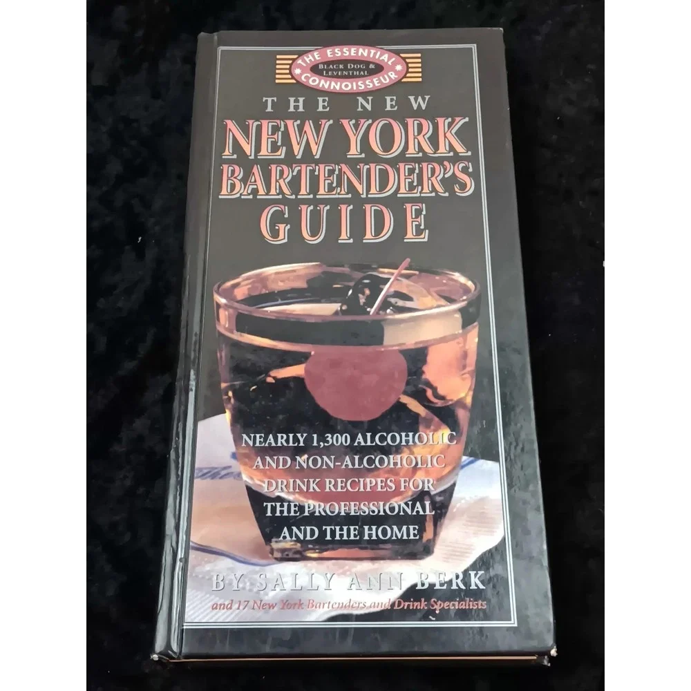 The New York Bartender's Guide 1997 HC Nearly 1300 Drink Recipes‎ UK Print